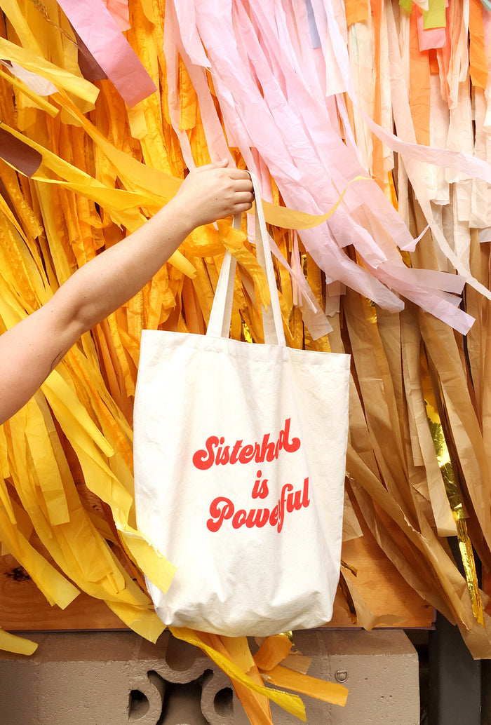 Sisterhood is Powerful Tote Bag