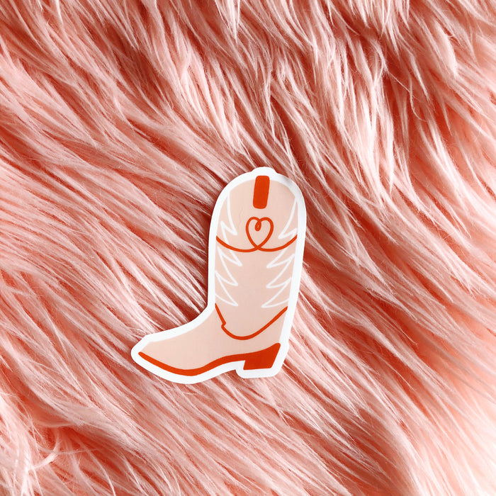 Cowboy Boot Sticker