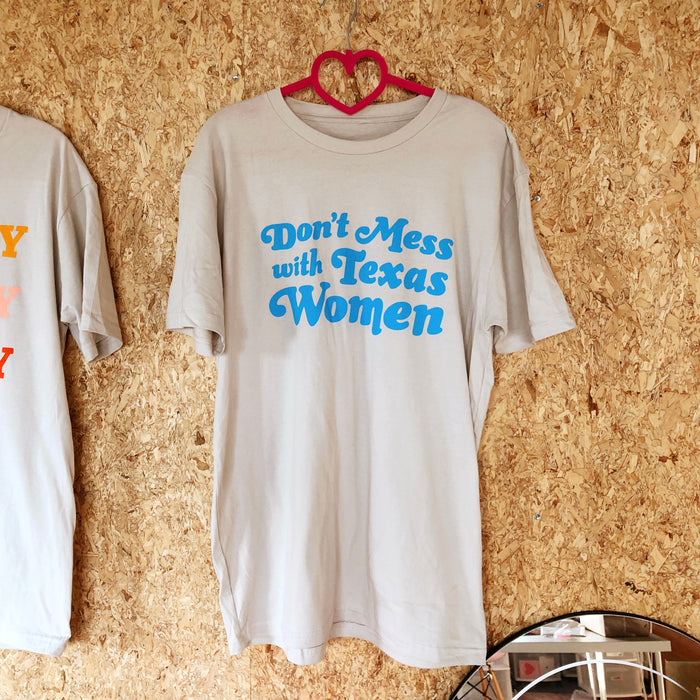 Don't Mess With Texas Women Stone Tee