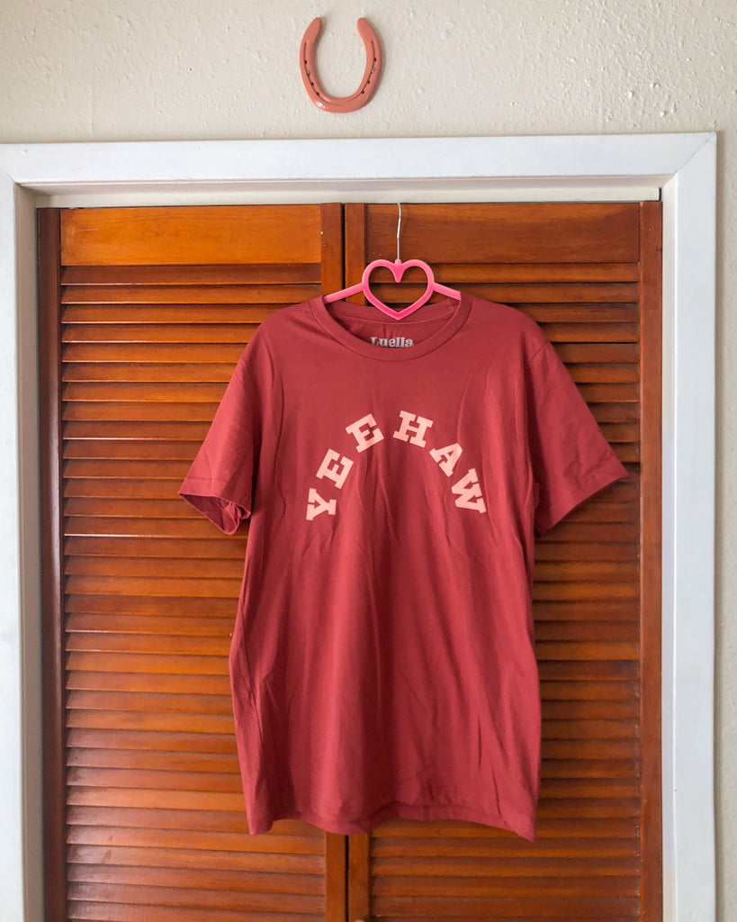 Yeehaw Rust Tee