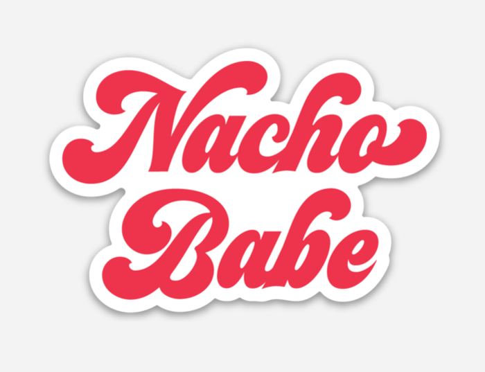 Nacho Babe Sticker