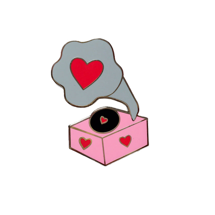 Record Player Pin